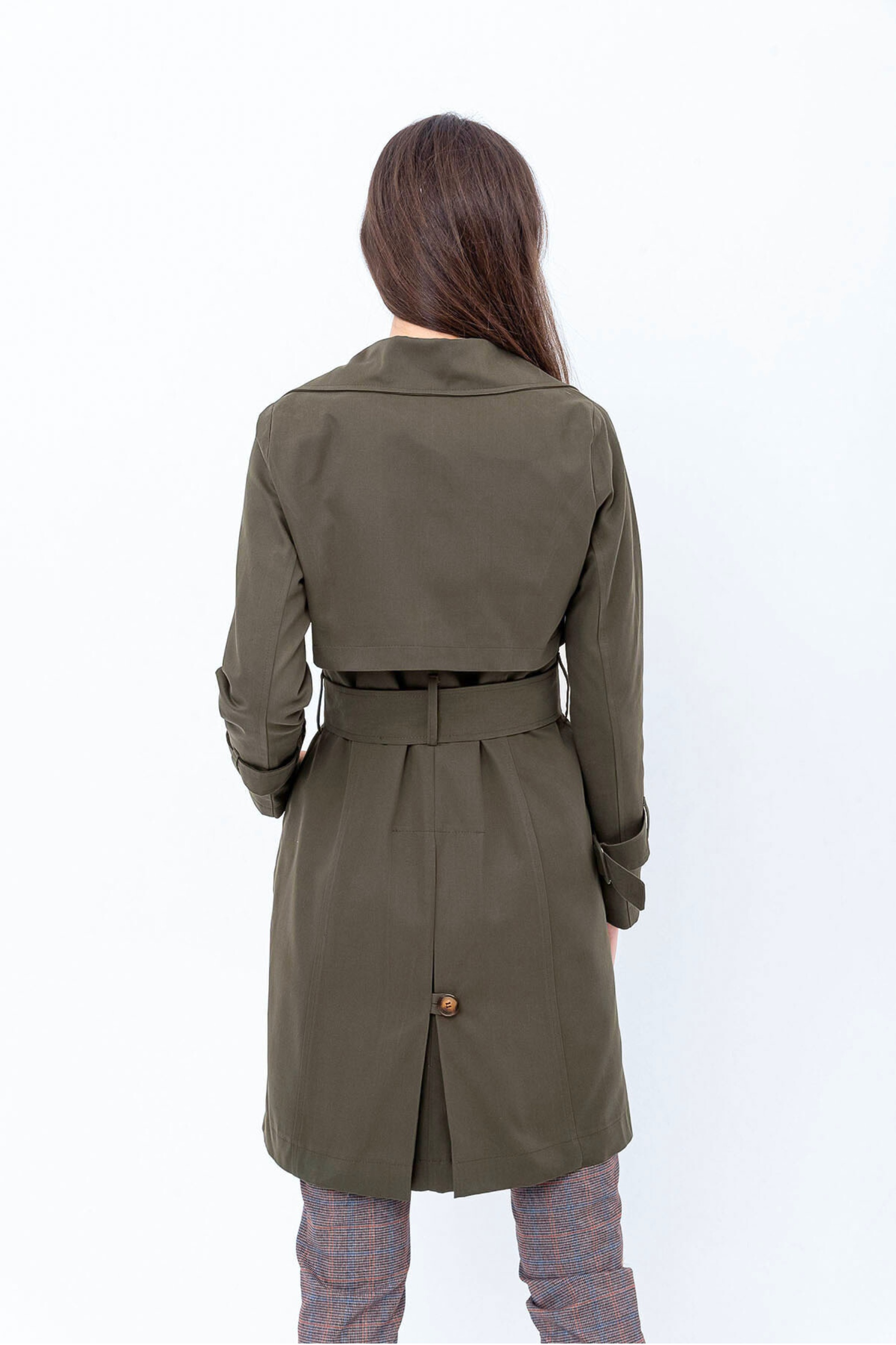 Pastelastore%20%100%20Pamuk%20Gabardin%20Midi%20(95cm)%20Astarlı%20Kemerli%20Kadın%20Trençkot%201113
