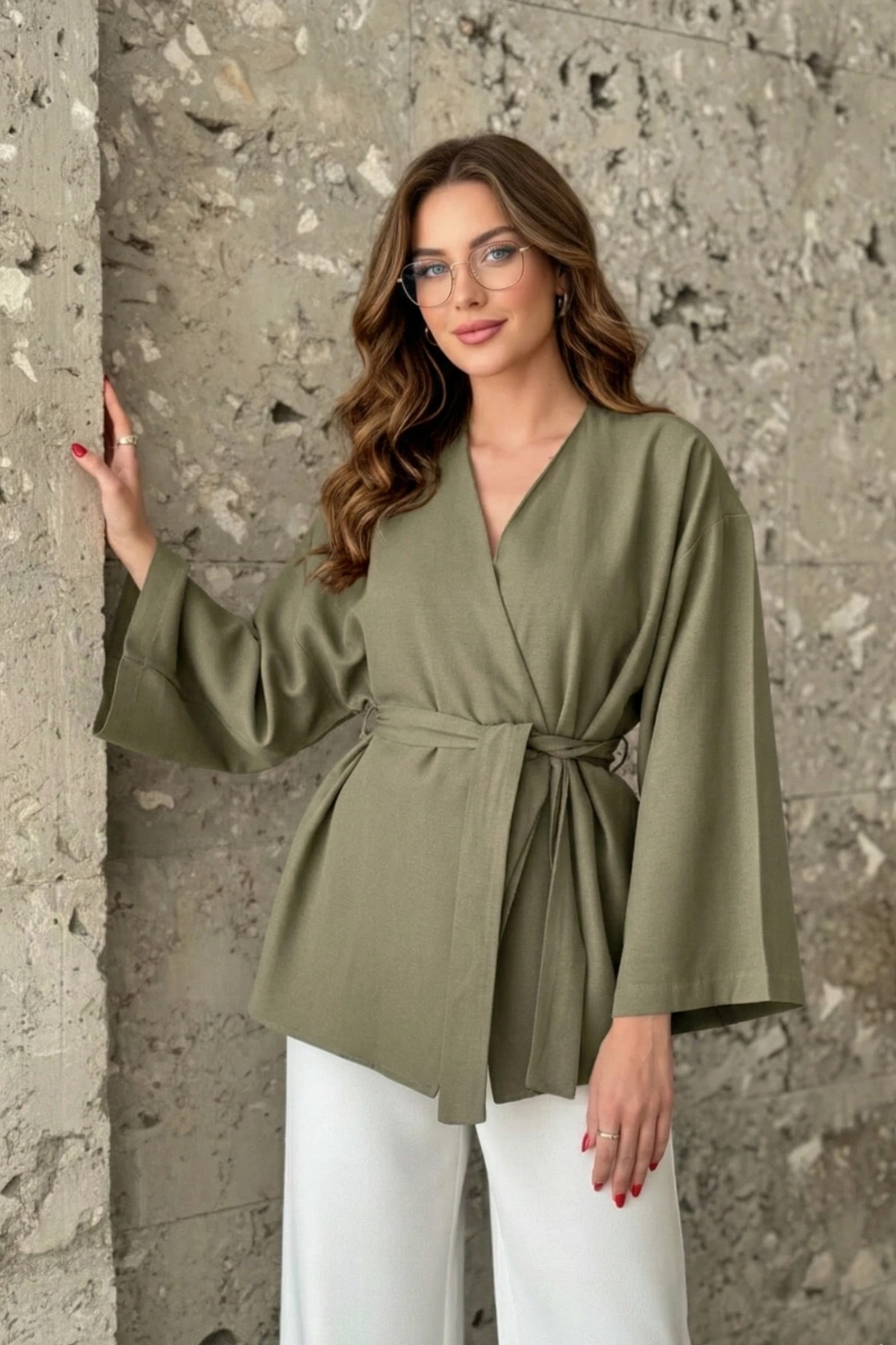 Kadın Kuşaklı Kimono 1177