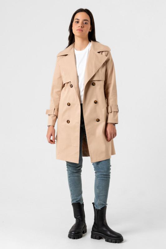 Pastelastore%20Esnek%20Pamuk%20Gabardin%20Midi%20(95cm)%20Astarsız%20Kadın%20Trençkot%201118