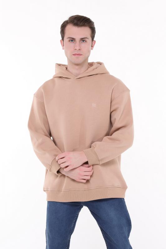 Pastelastore%20Pamuklu%20Kapüşonlu%203%20İplik%20Şardonlu%20Kalın%20Sweatshirt