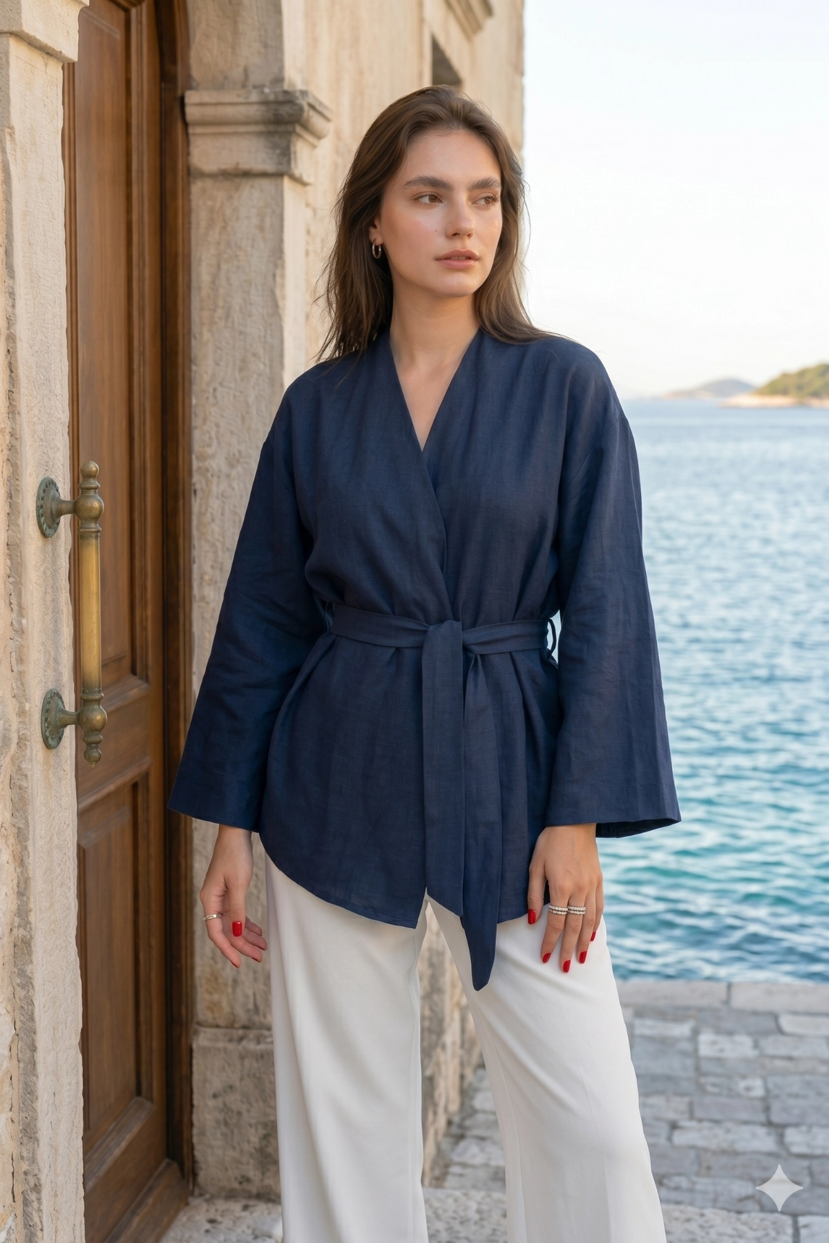 Kadın Kuşaklı Kimono 1177