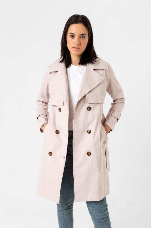 Pastelastore%20Esnek%20Pamuk%20Gabardin%20Midi%20(95cm)%20Astarsız%20Kadın%20Trençkot%201118