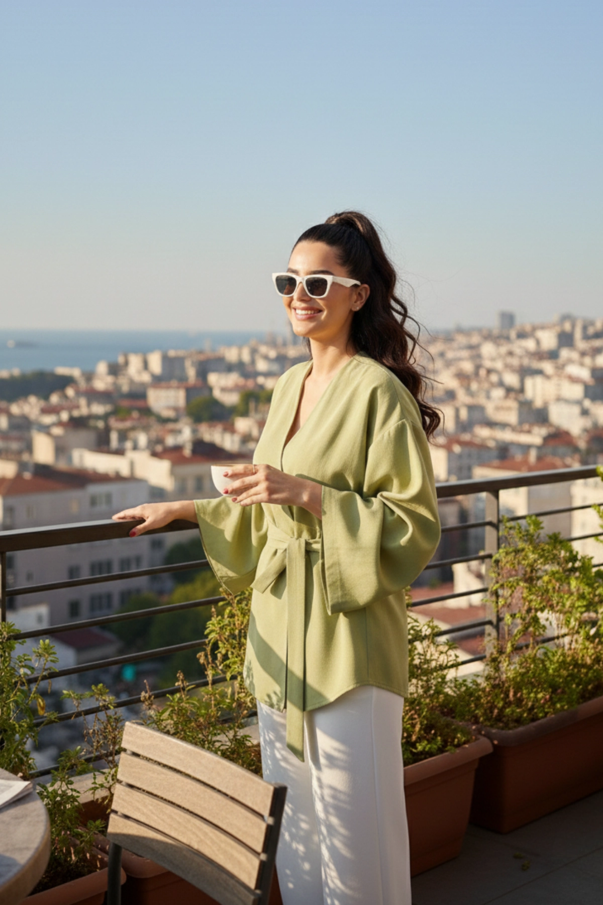 Kadın Kuşaklı Kimono 1177