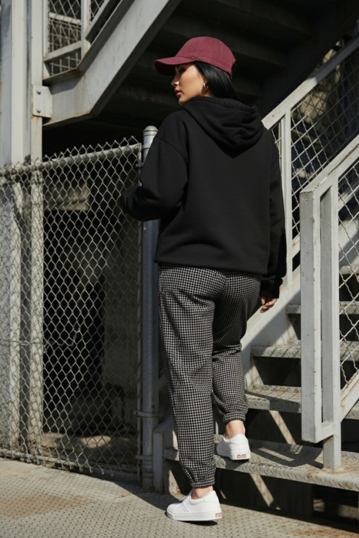 Pastelastore Pamuklu Kapüşonlu 2 İplik Baharlık Oversize Sweatshirt