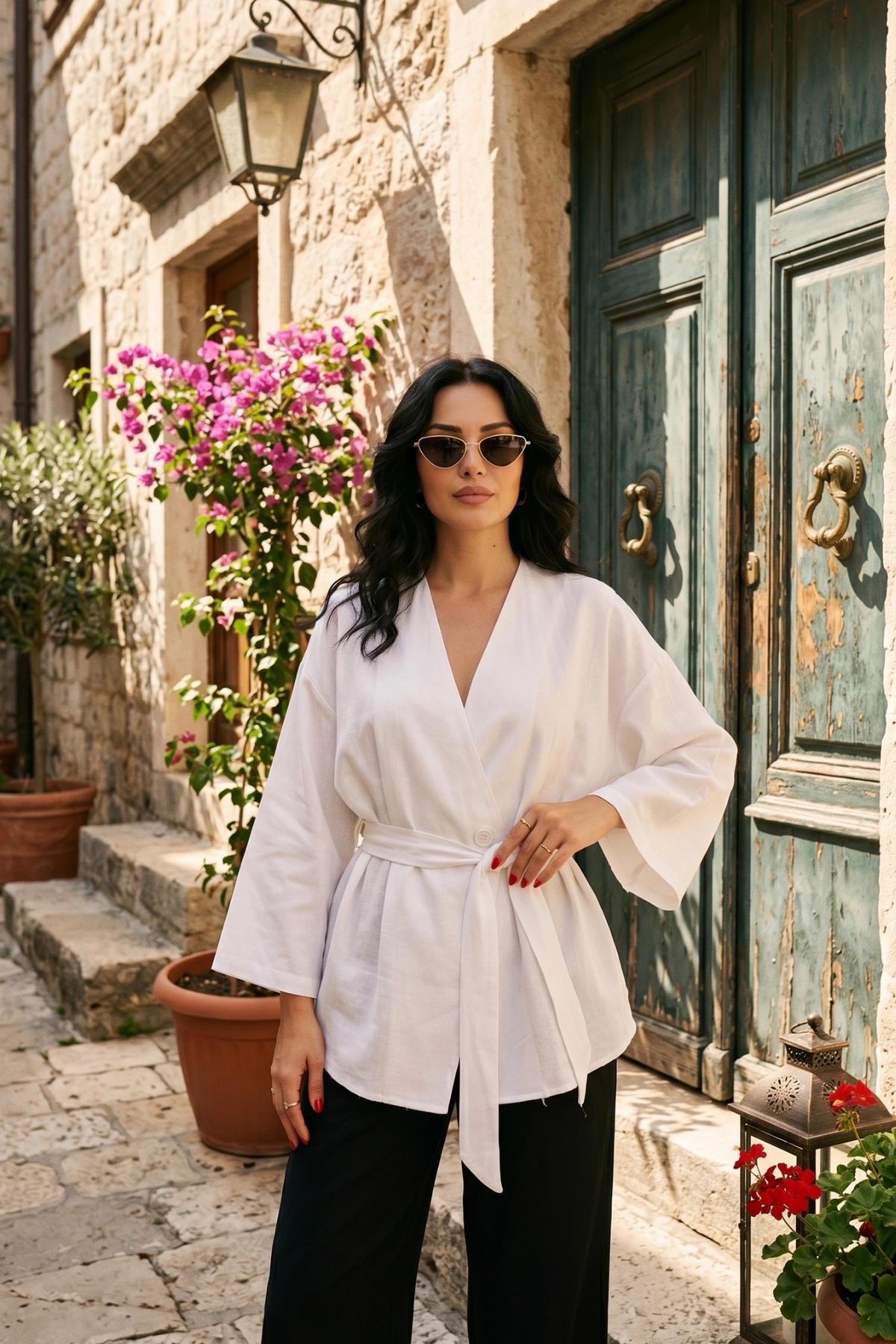 Kadın Kuşaklı Kimono 1177
