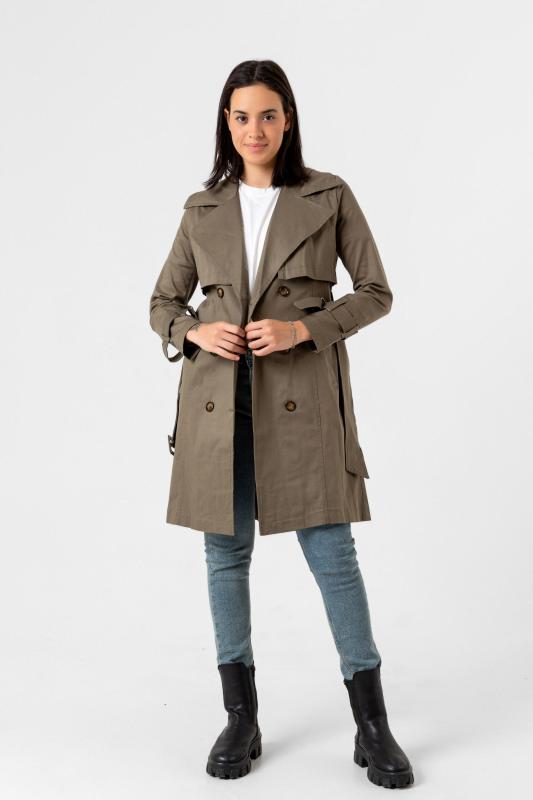 Pastelastore%20Esnek%20Pamuk%20Gabardin%20Midi%20(95cm)%20Astarsız%20Kadın%20Trençkot%201118