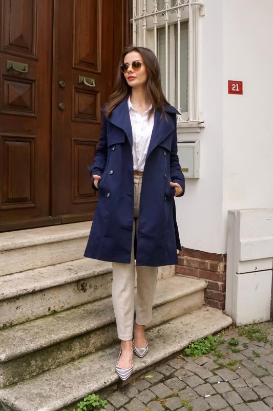 Pastelastore%20%100%20Pamuk%20Gabardin%20Midi%20(95cm)%20Astarlı%20Kemerli%20Kadın%20Trençkot%201113