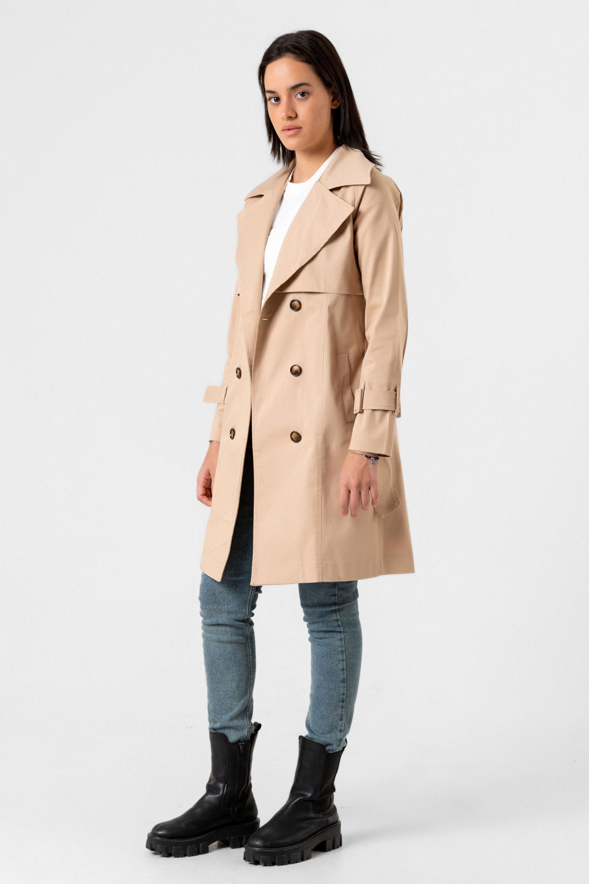 Pastelastore%20Esnek%20Pamuk%20Gabardin%20Midi%20(95cm)%20Astarsız%20Kadın%20Trençkot%201118