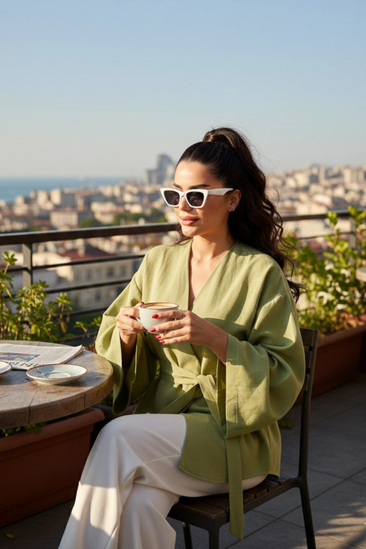 Kadın Kuşaklı Kimono 1177