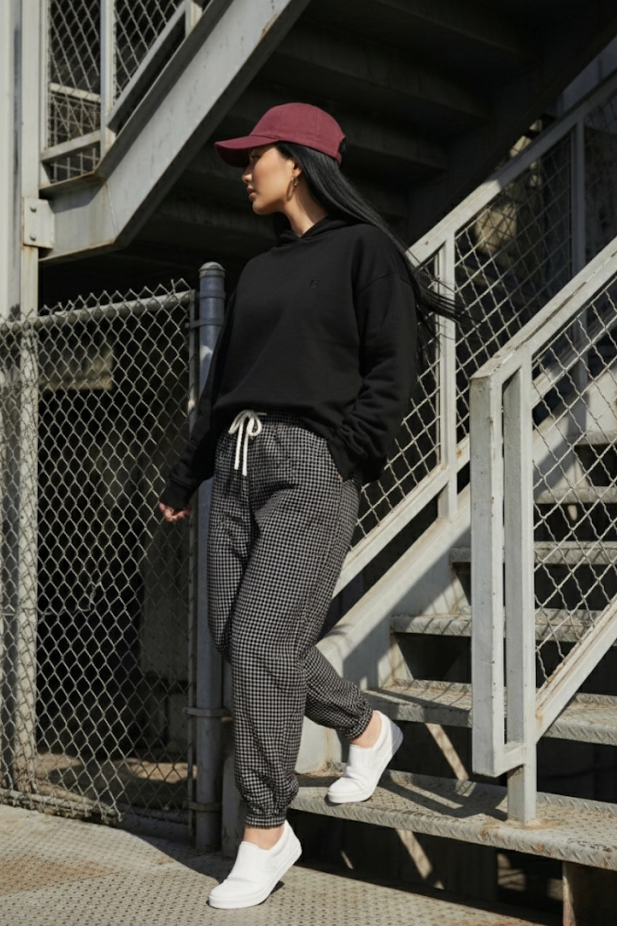 Pastelastore Pamuklu Kapüşonlu 2 İplik Baharlık Oversize Sweatshirt