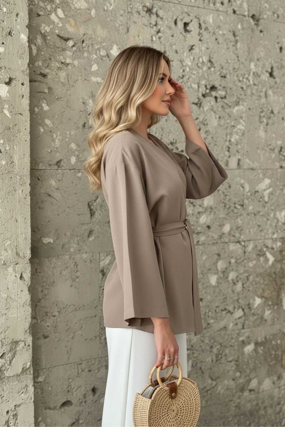 Kadın Kuşaklı Kimono 1177