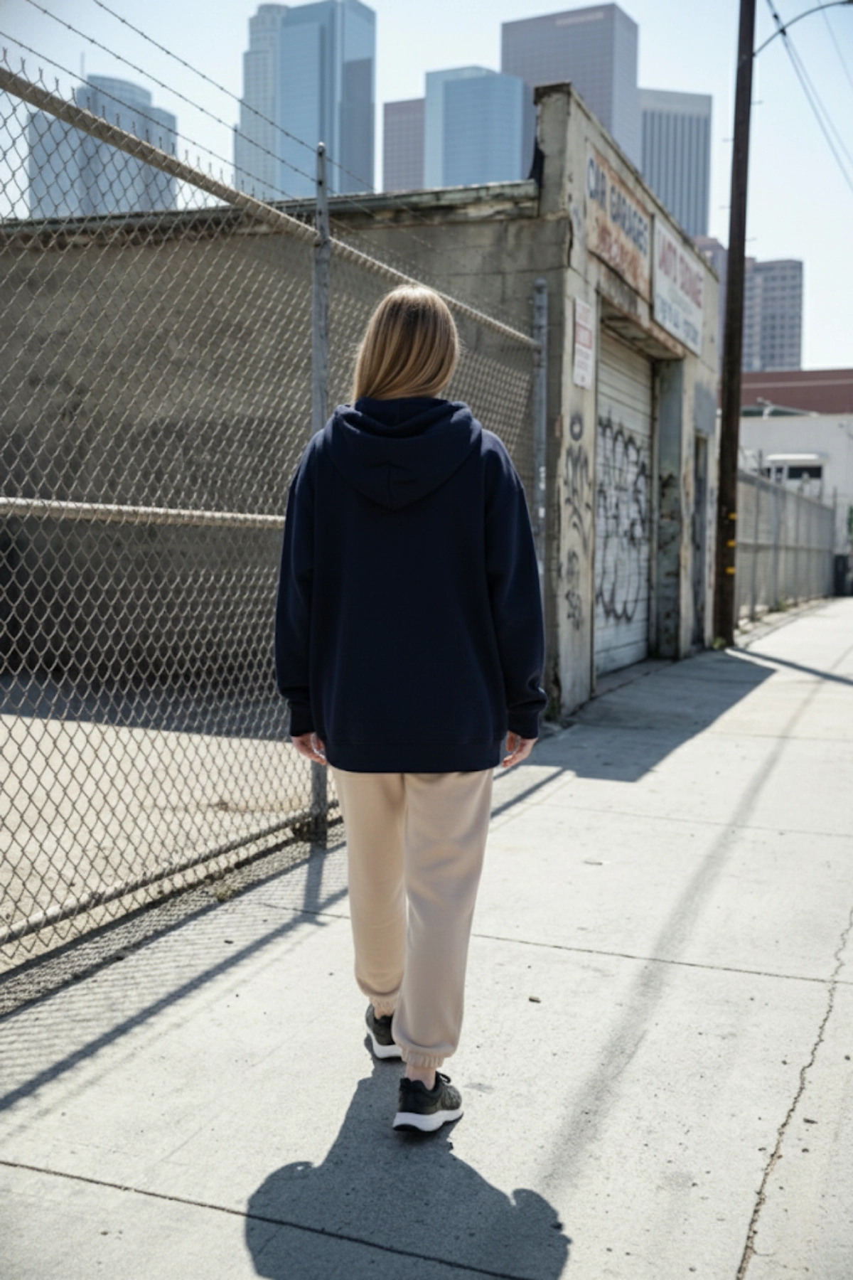 Pastelastore Pamuklu Kapüşonlu 3 İplik Şardonlu Kalın Oversize Sweatshirt