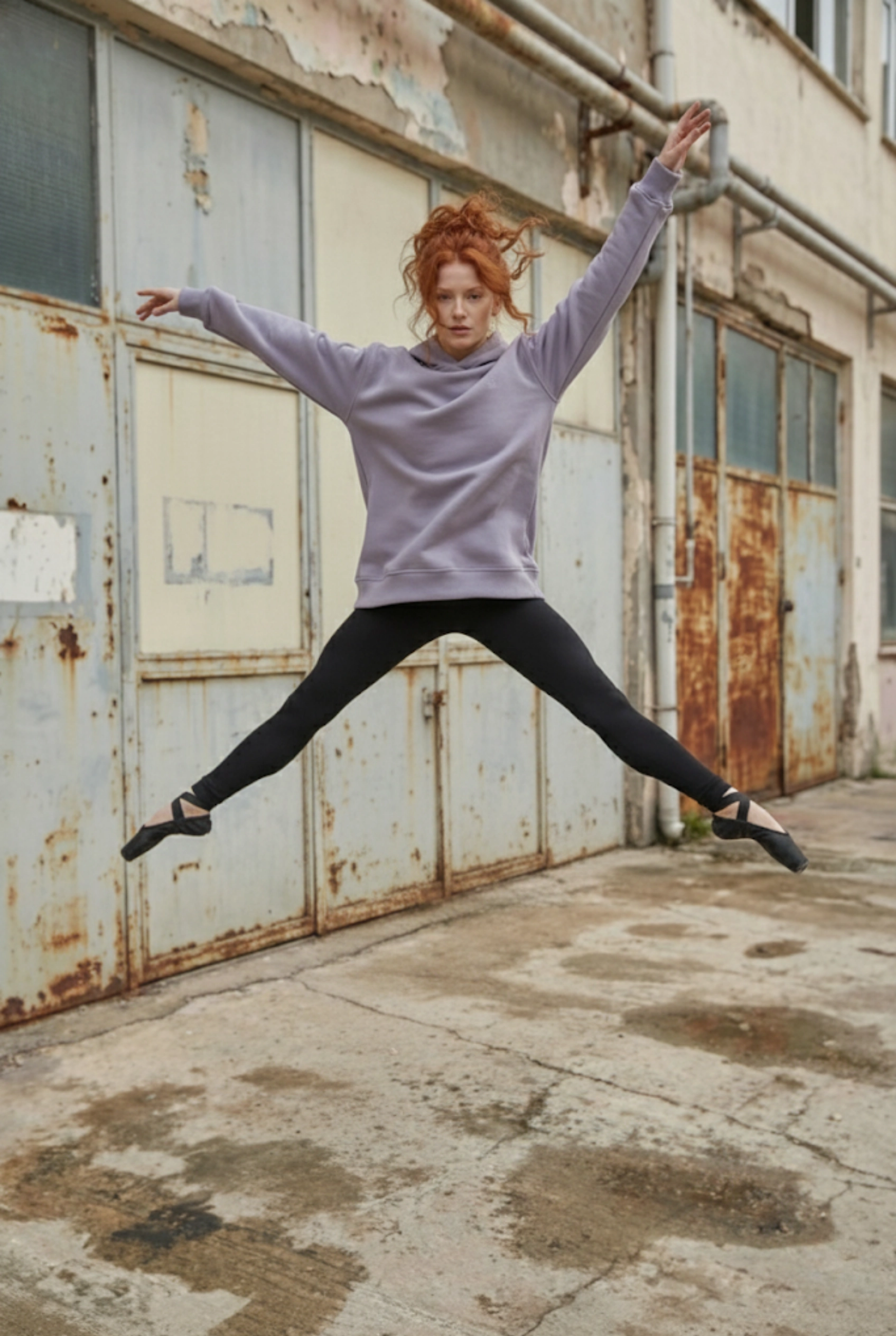 Pastelastore Pamuklu Kapüşonlu 3 İplik Şardonlu Kalın Oversize Sweatshirt