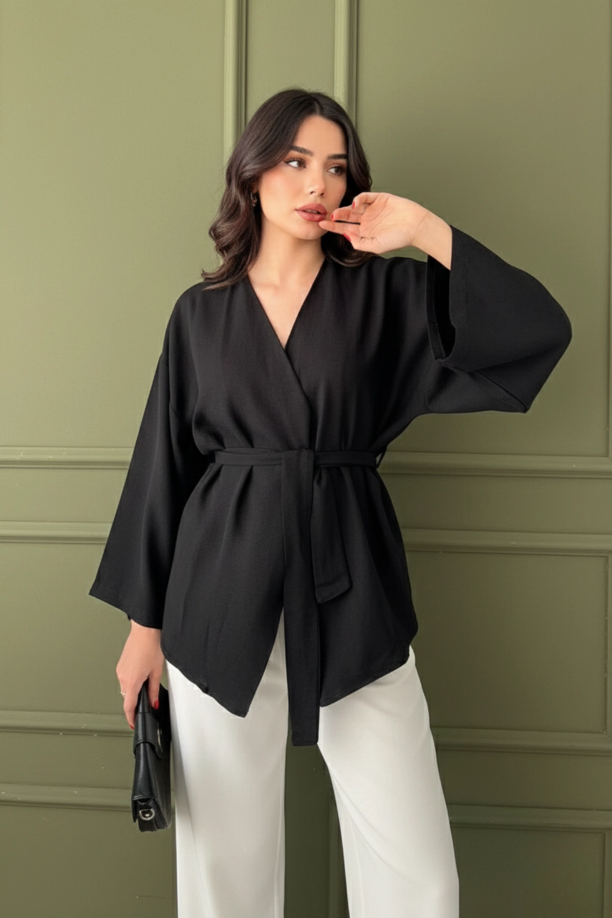 Kadın Kuşaklı Kimono 1177