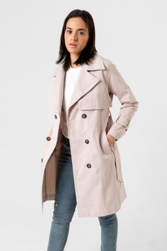 Pastelastore%20Esnek%20Pamuk%20Gabardin%20Midi%20(95cm)%20Astarsız%20Kadın%20Trençkot%201118