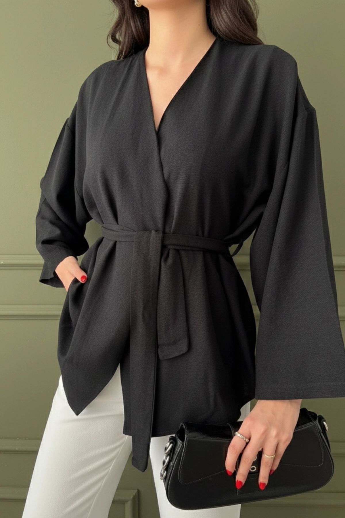 Kadın Kuşaklı Kimono 1177