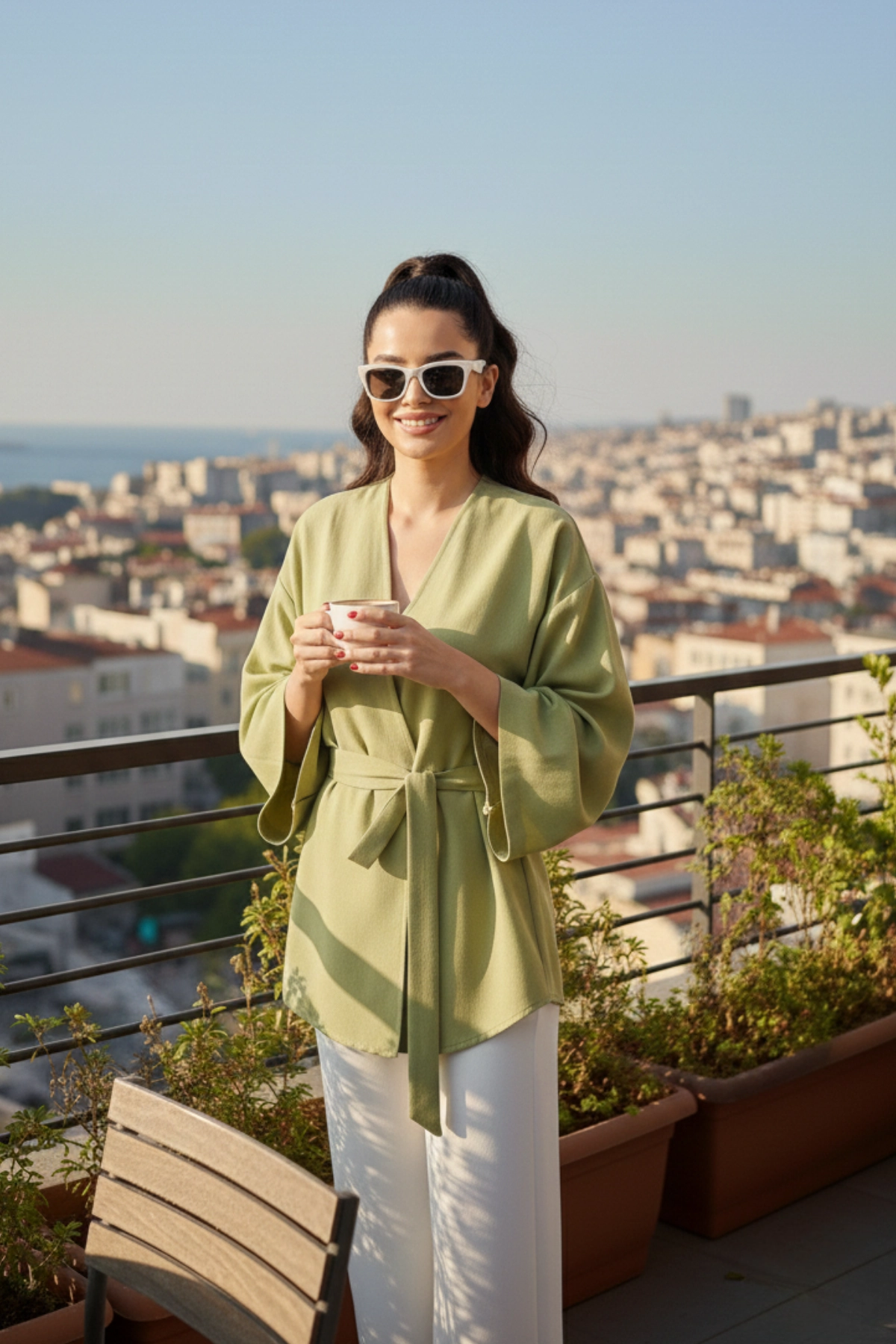 Kadın Kuşaklı Kimono 1177