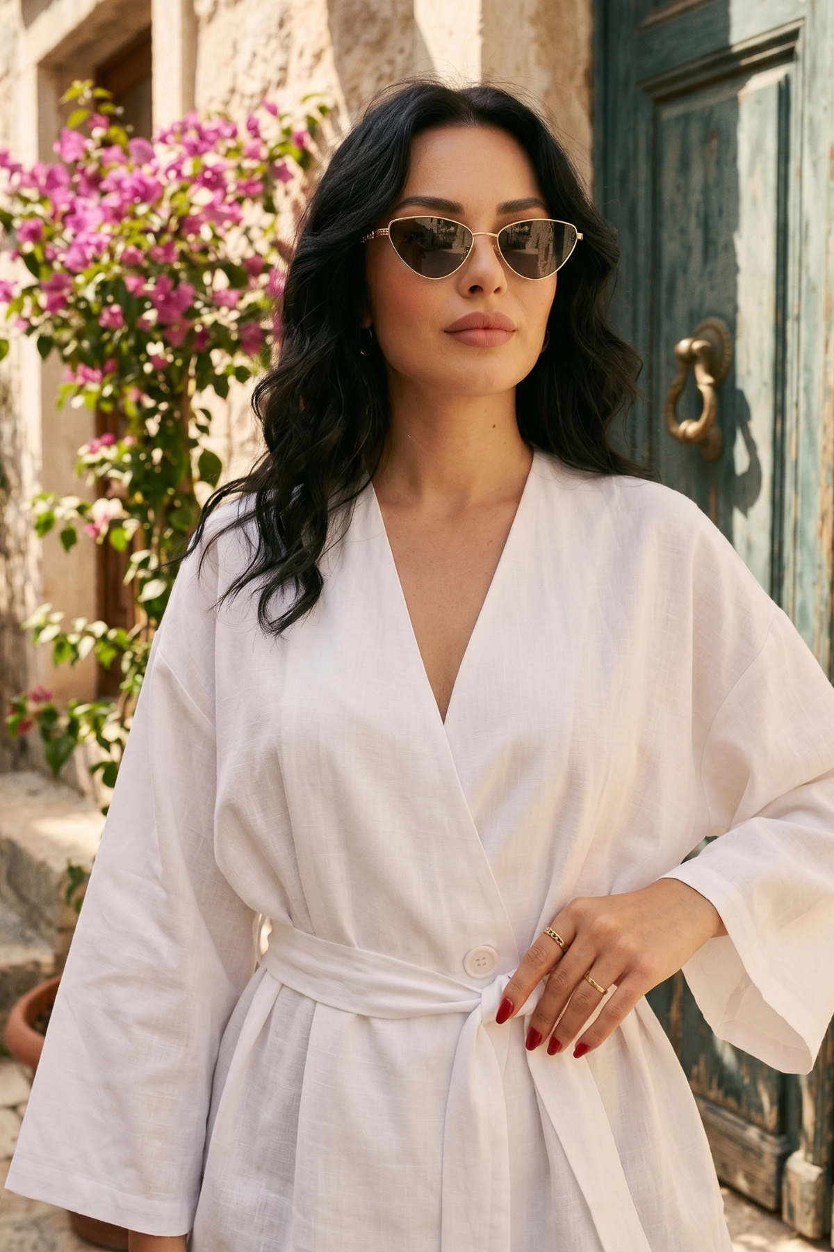 Kadın Kuşaklı Kimono 1177