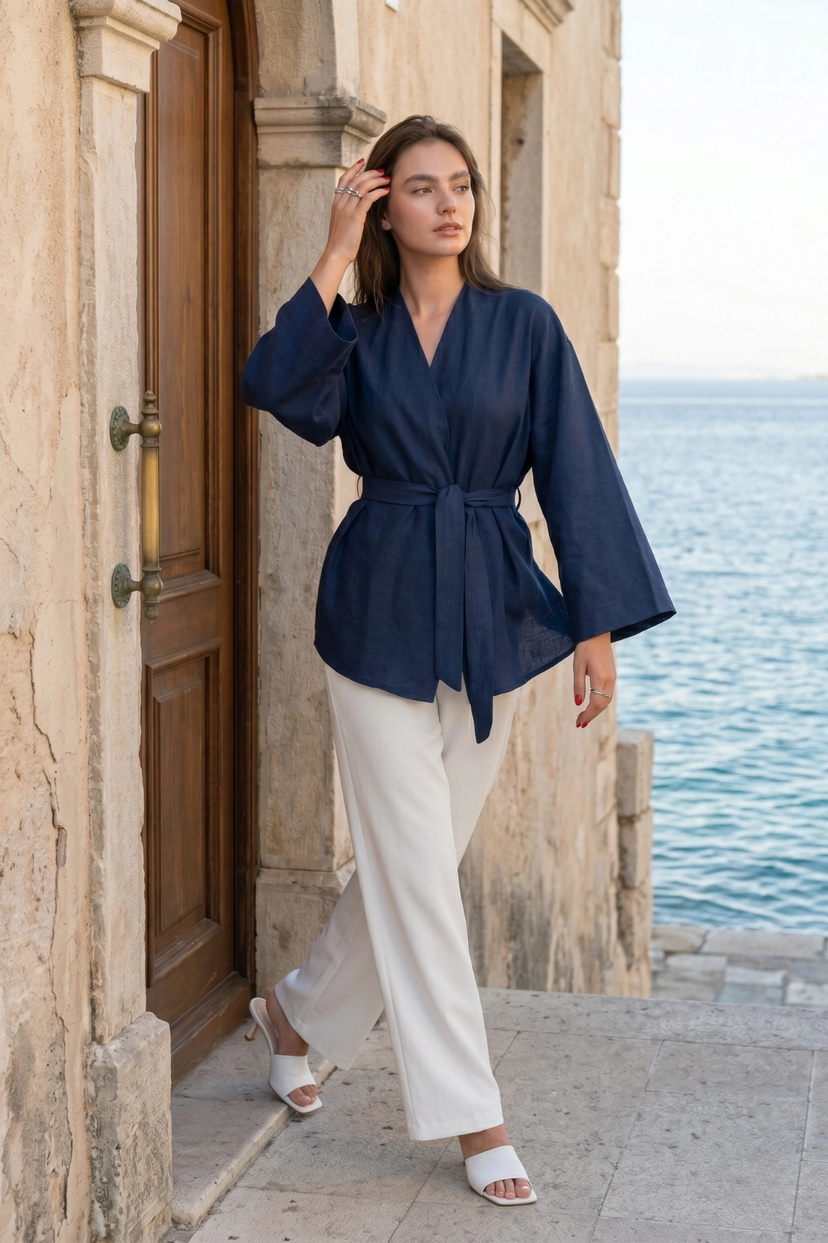Kadın Kuşaklı Kimono 1177