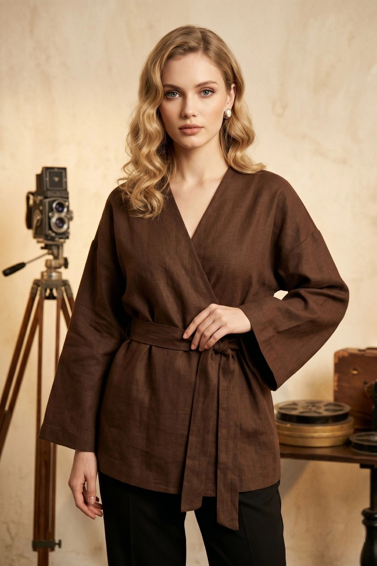 Kadın Kuşaklı Kimono 1177