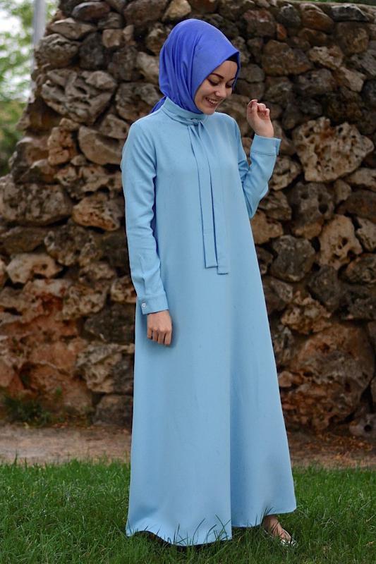 Boyundan Bağlamalı Elbise