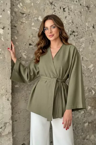 Kadın Kuşaklı Kimono