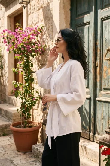 Kadın Kuşaklı Kimono