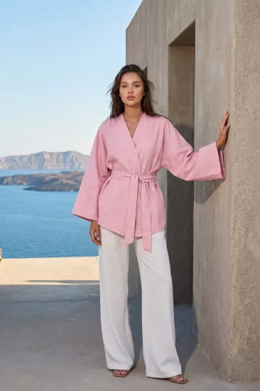 Kadın Kuşaklı Kimono