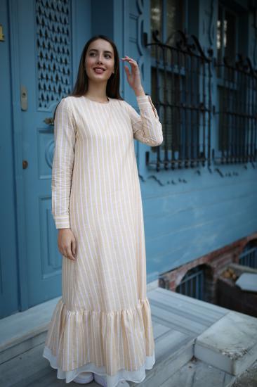 Pastelastore Neva Kadın Elbise Midi Boy 1020-2