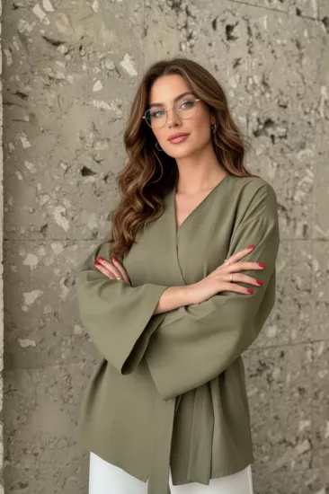 Kadın Kuşaklı Kimono