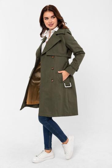 Pastelastore %100 Pamuk Gabardin Midi (95cm) Astarlı Kemerli Kadın Trençkot 1113