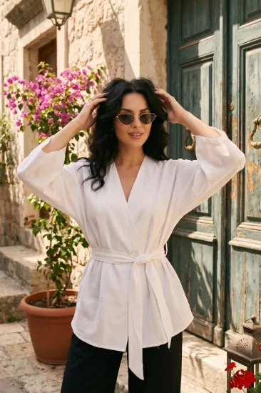 Kadın Kuşaklı Kimono