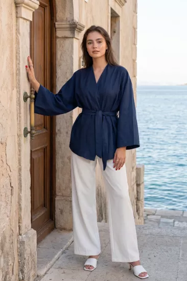 Kadın Kuşaklı Kimono
