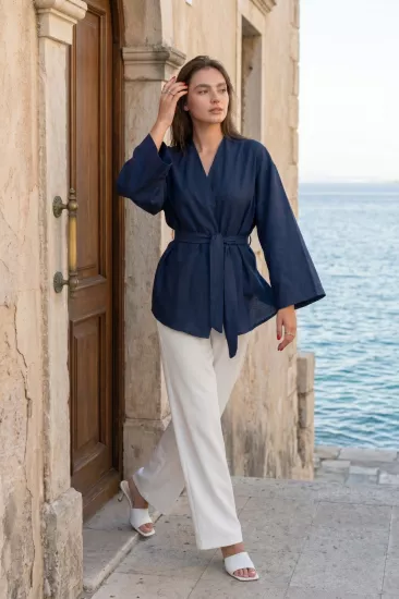 Kadın Kuşaklı Kimono