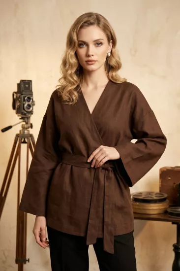 Kadın Kuşaklı Kimono