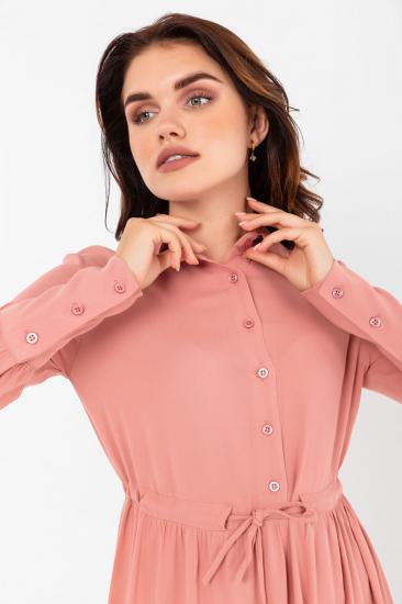 Pastelastore Yazlık Düğmeli Viskon Kadın Elbise 1106