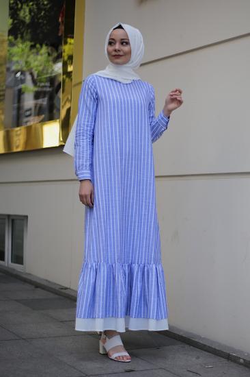 Pastelastore Neva Kadın Elbise Maxi Boy 1020-1